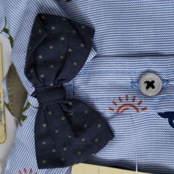 Dog Sport 3/6M outfit and KoalaBaby 0/3M 4 pack bodysuit bundle and bibs… - Picture 4 of 12